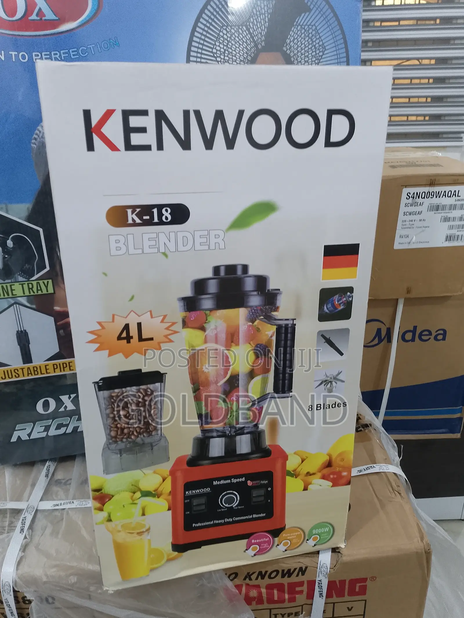 Kenwood Double Cup 4L Hygenic Jar Blender