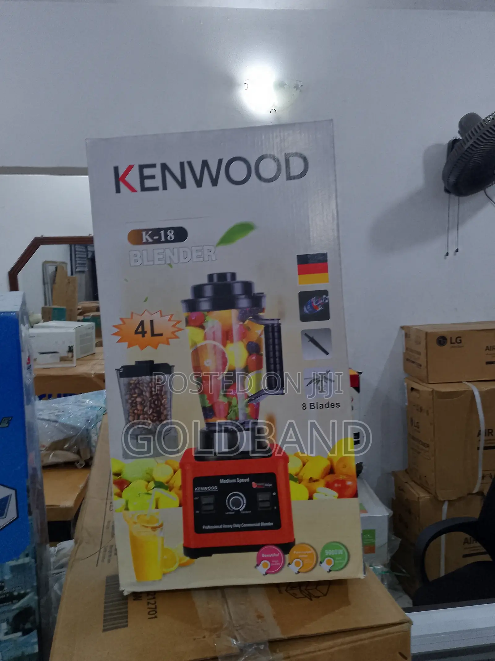 Kenwood Double Cup 4L Smart Jar Blender