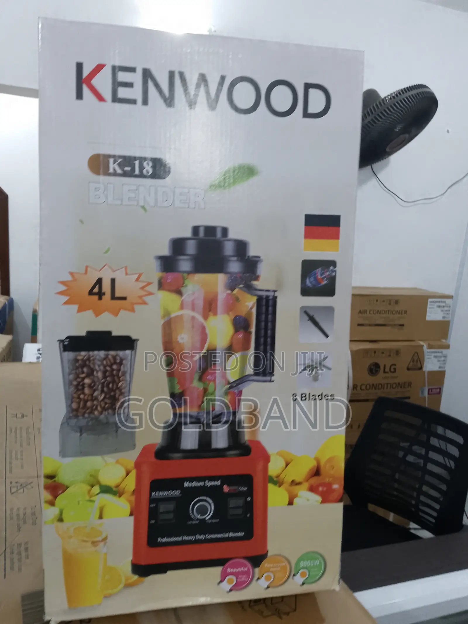 Kenwood Double Cup 4L Jar Blender (Kitchen Workshore)