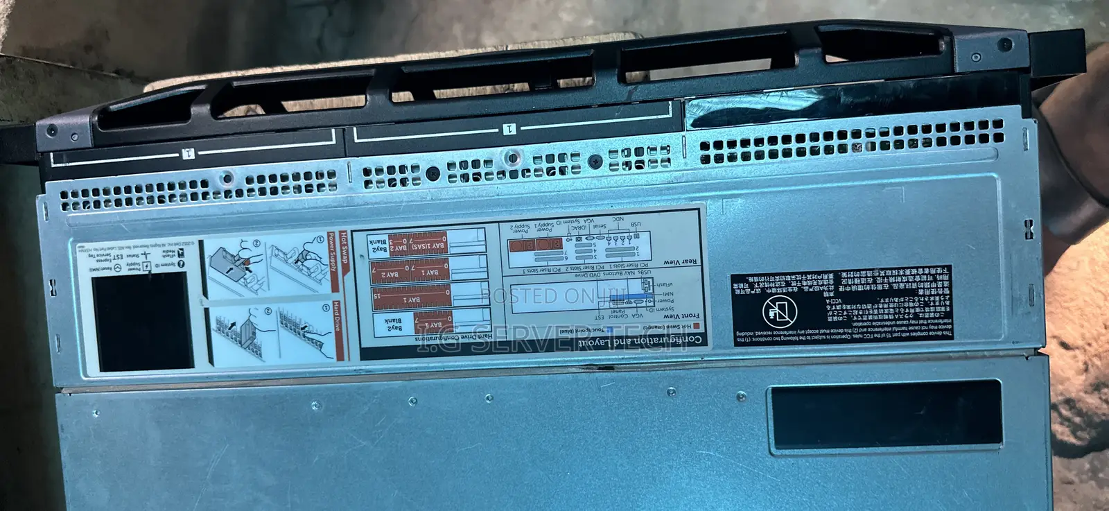Server Dell PowerEdge R830 256GB Intel Xeon HDD 4T