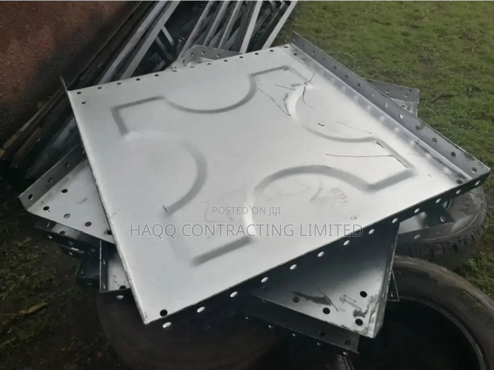 Braithwaite SMC Panel Pressed Steel With Stanchion