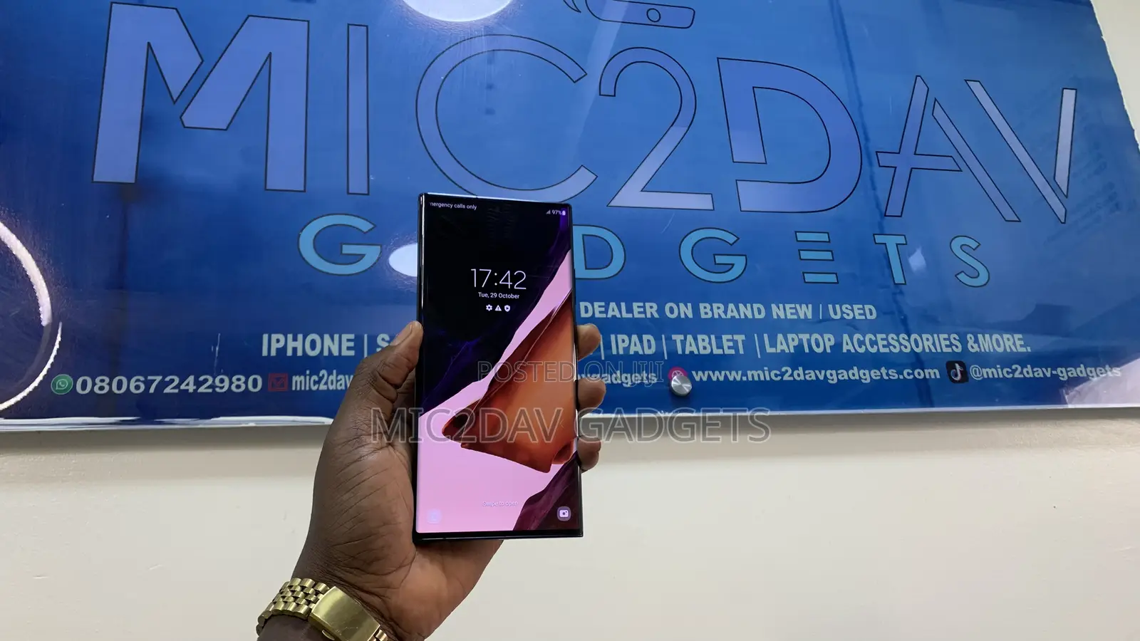 Samsung Galaxy Note 20 Ultra 256 GB Black