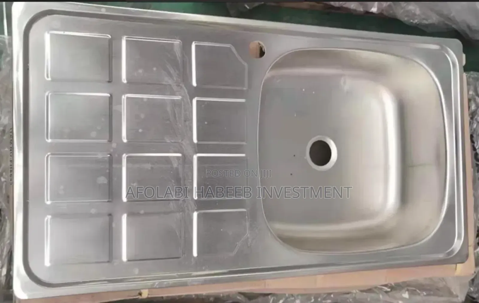 Wash Hand Basin Single Bowl Stainless Steel Kitchen Sink