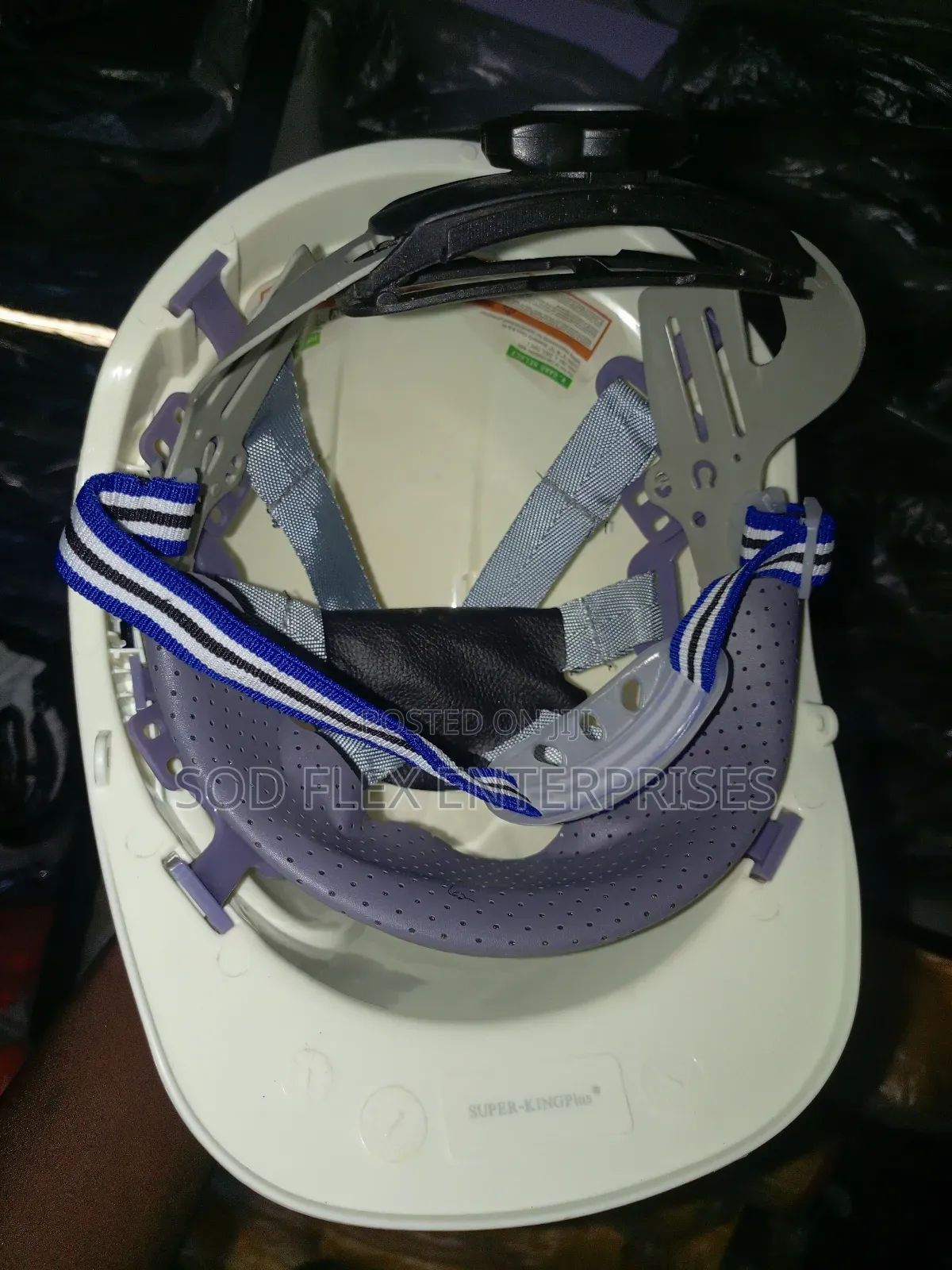 Super King Heavy Duty Vented Safety Helmet