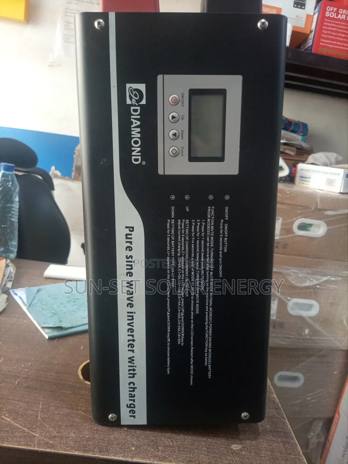 Diamond Solar Inverter 3.5kva 24v