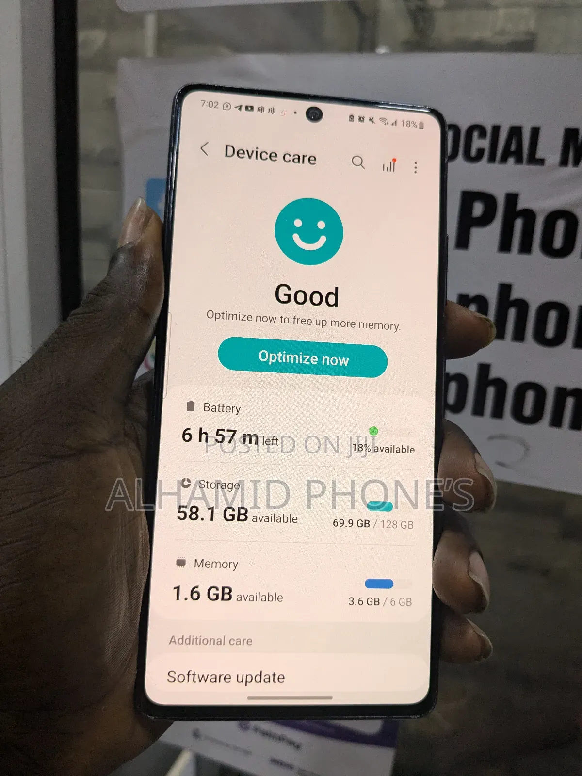 Samsung Galaxy A71 5G 128 GB Blue