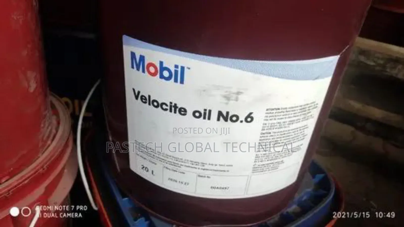 Mobil Velocite Oil No. 6 Spindle Oil