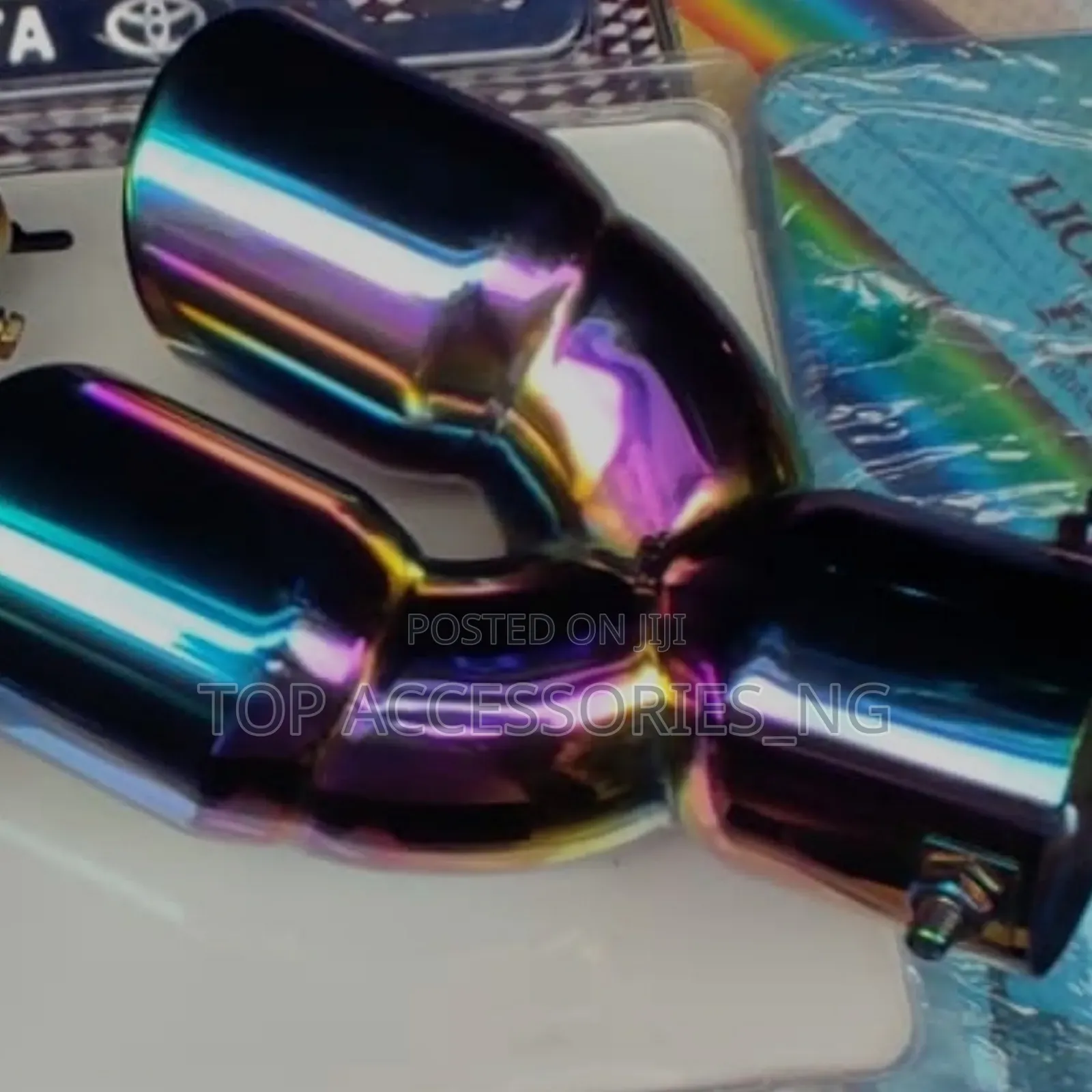 Dual Universal Stainless Steel Car Exhaust
