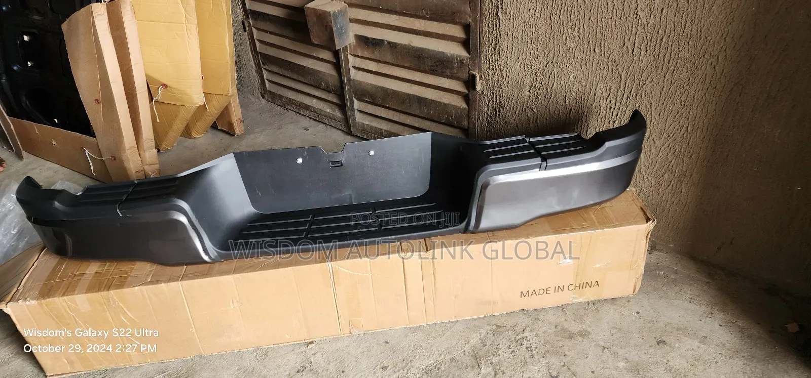 Back Bumper for Toyota Hilux 2020-2024 Direct Grey Color