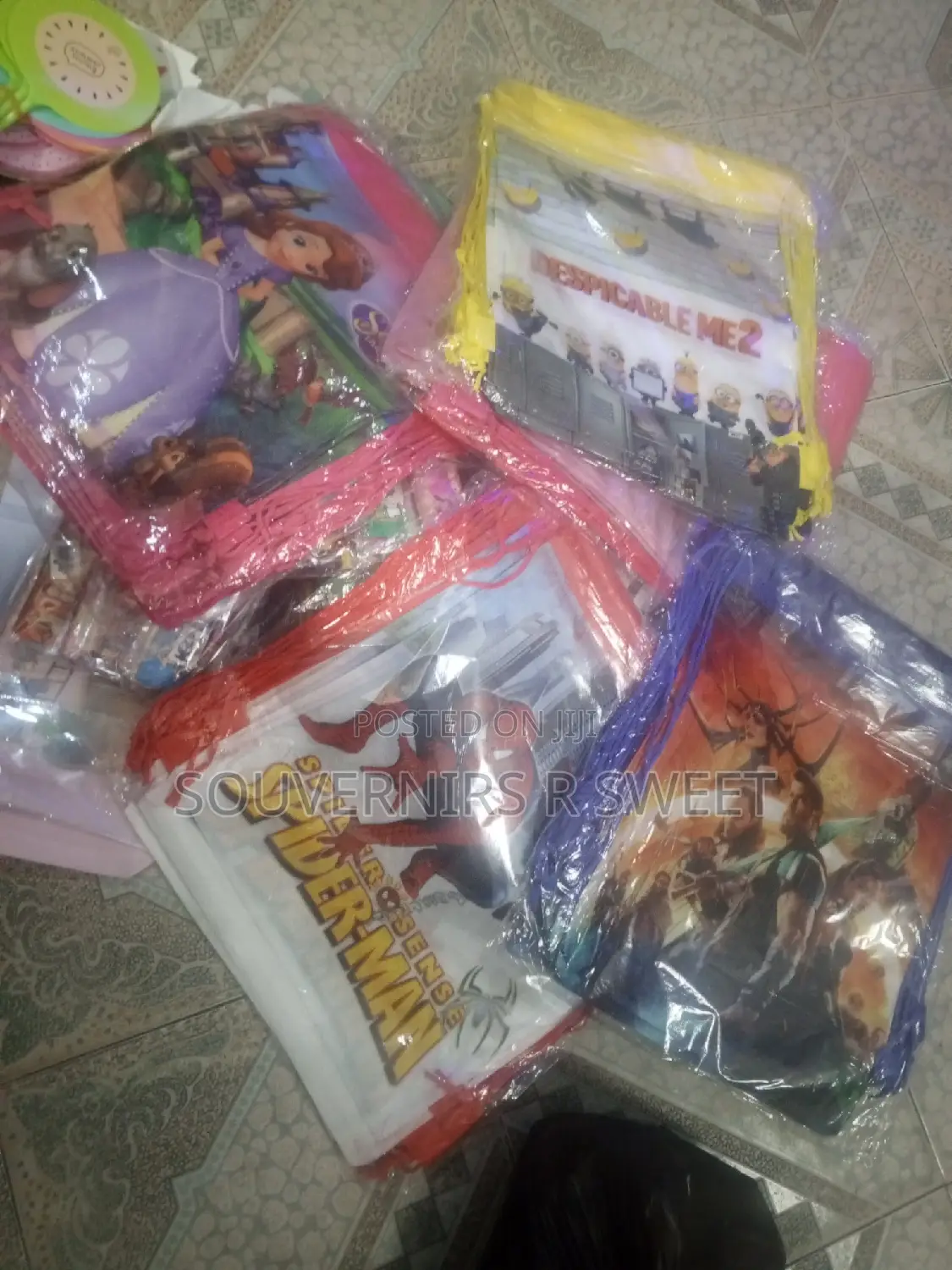 Character Drawstring Bags (Partypacks)