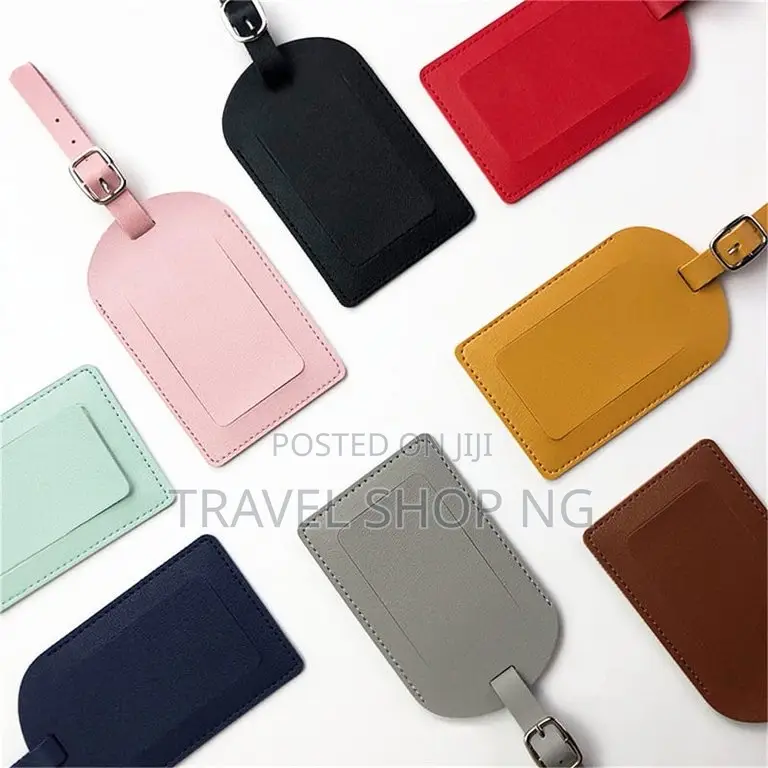 PU Leather Luggage Tags For Classy Travelers