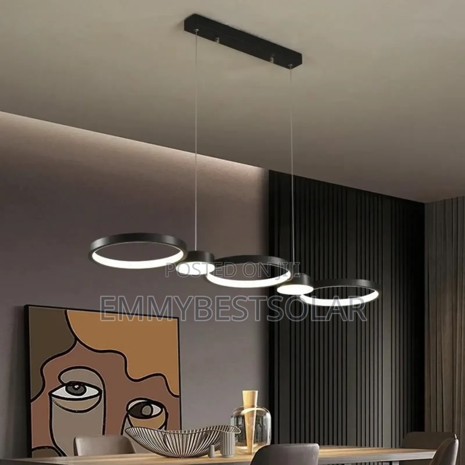 Nordic Sculpture LED Chandelier Light