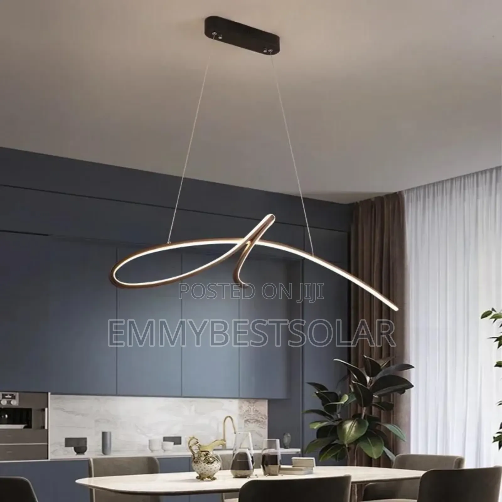 Nordic Sculpture LED Chandelier Light
