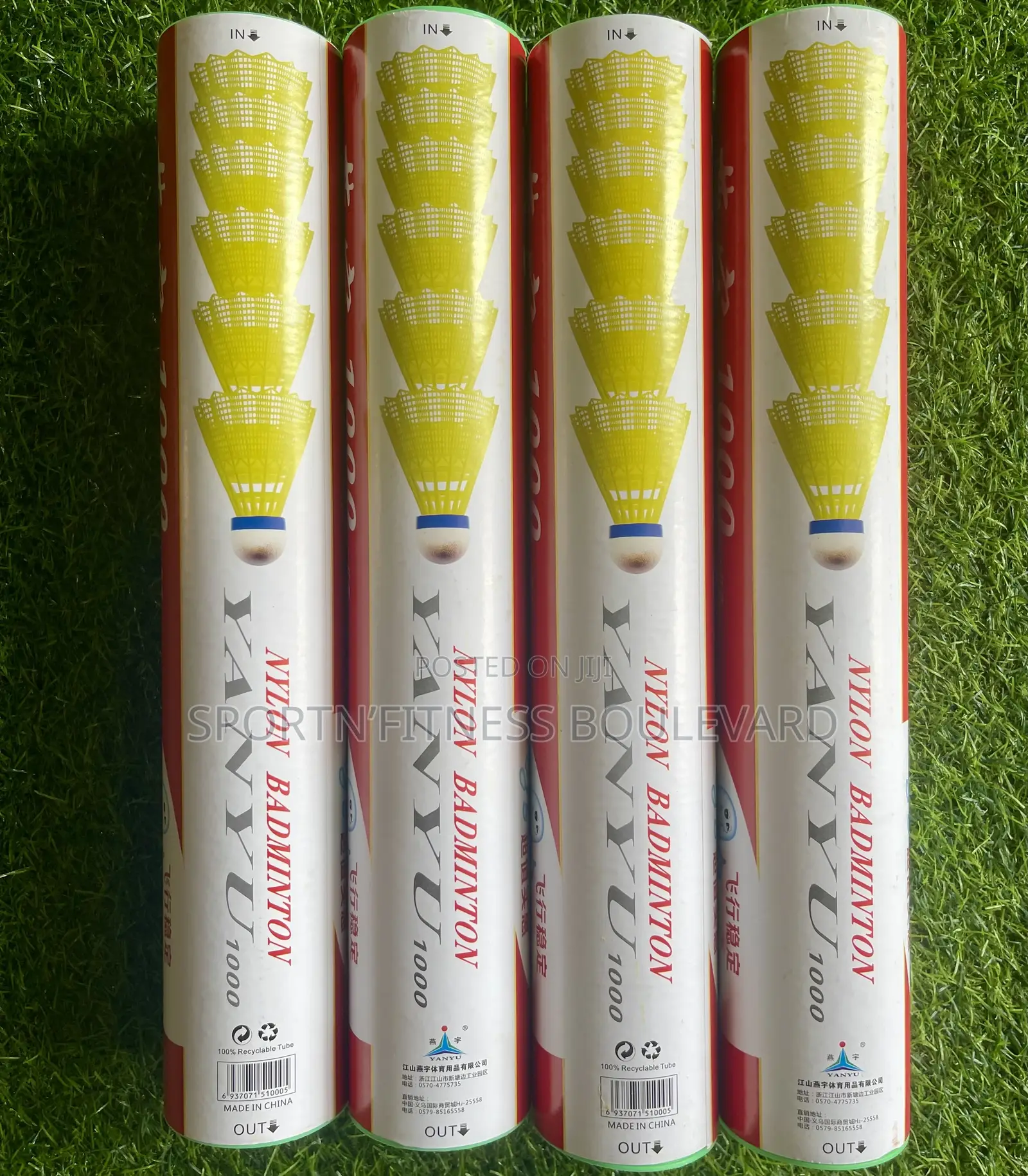 Yanyu Synthetic Badminton Shuttle Cork (12pcs)