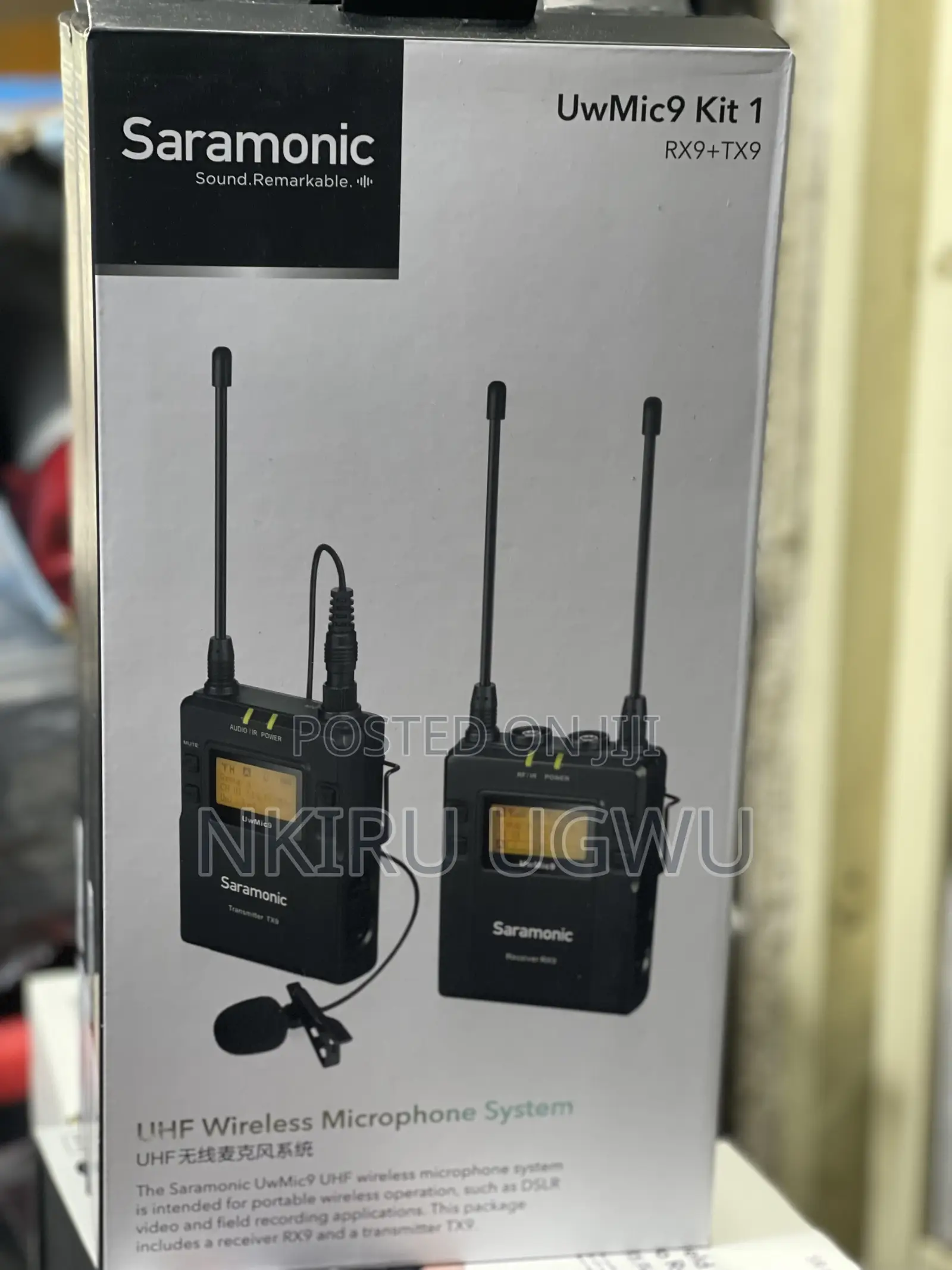 Saramonic Uwmic9kit 1 Wireless Lavalier Microphone