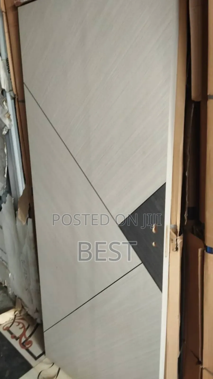 HDF Turkish Standard Wood Interior Door