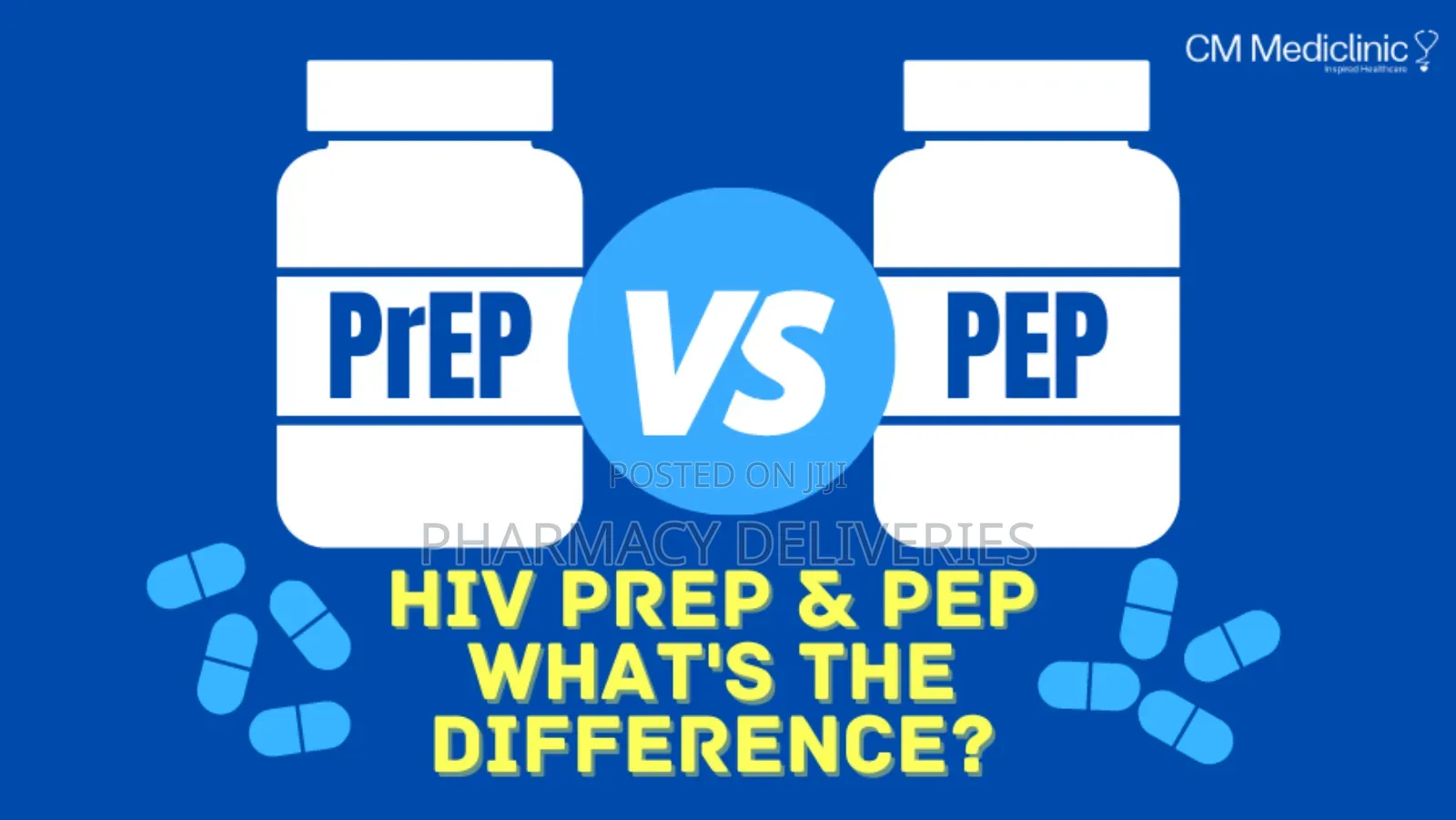Prep and Pep Prophylaxis Treatment Medication Available