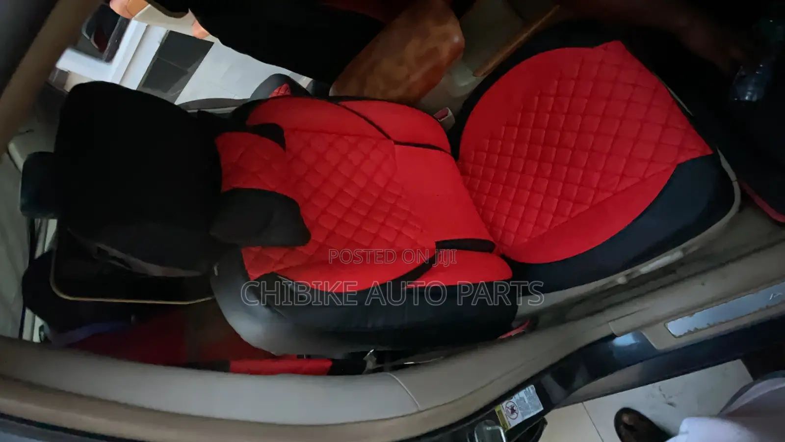 Leather Crown Seat Cover