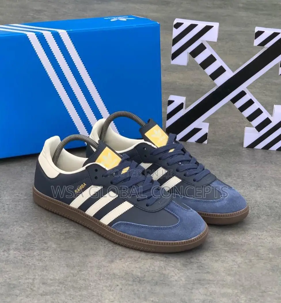 Adidas Original Samba Royal Blue Navy Sneakers