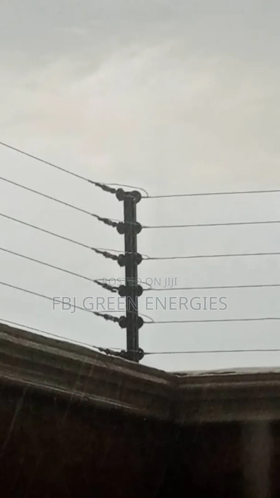 Solar Powered Electric Fence System