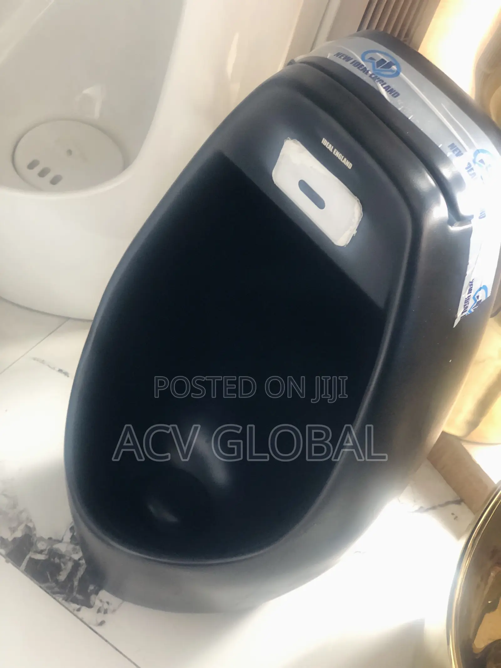 Black Censor Urinal
