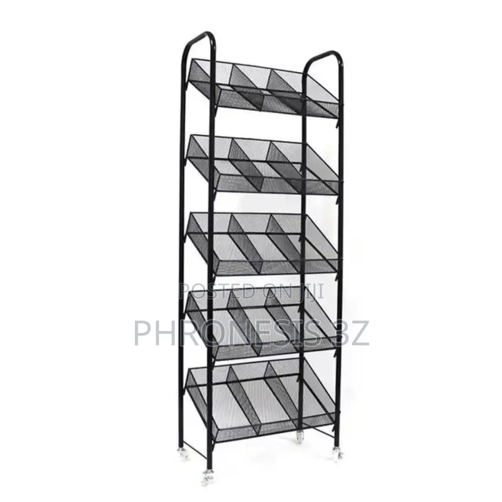 Supermarket 5 Tier, 15 Bins Snack Rack