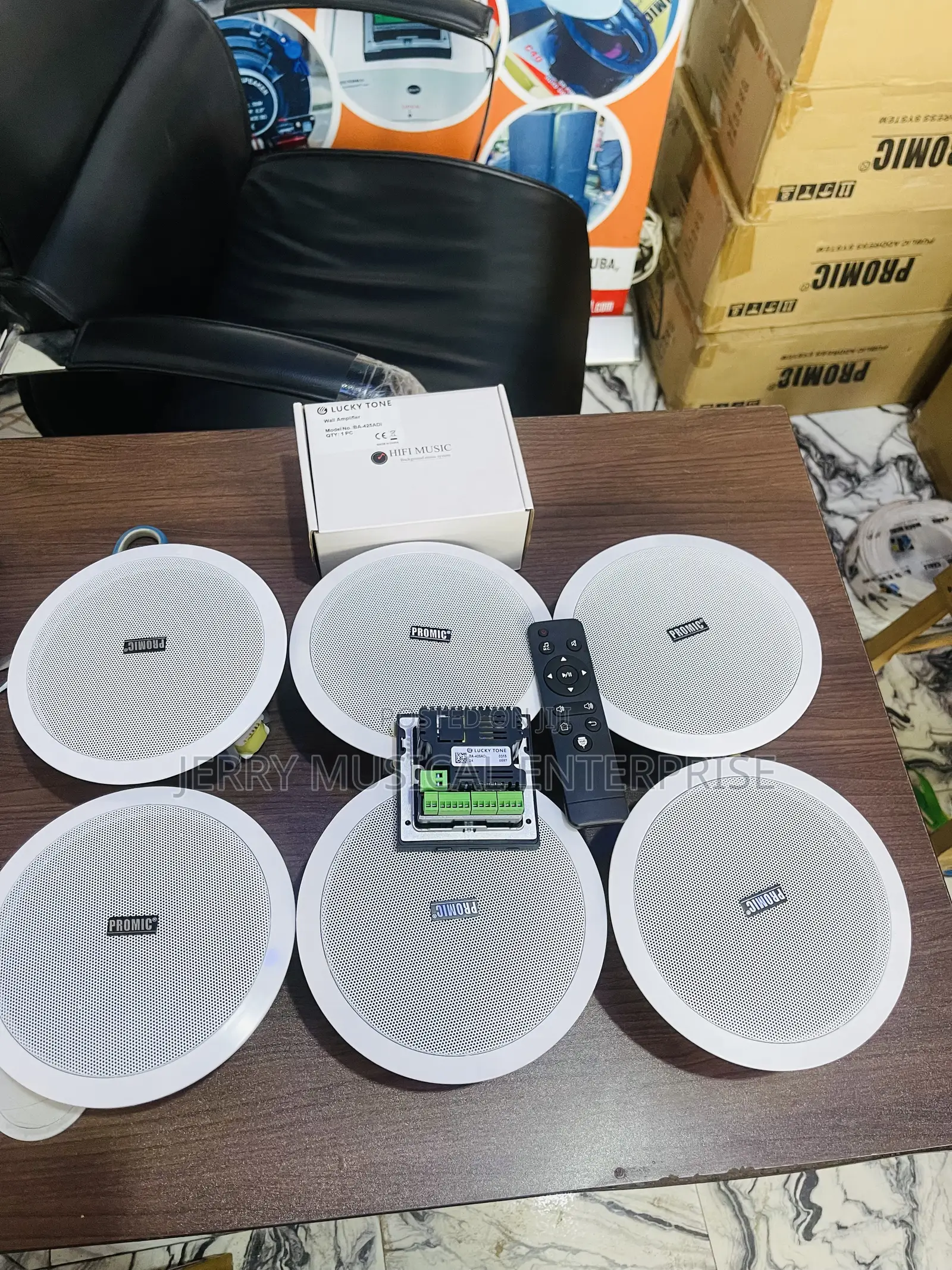 6in1 With 4inches Wi-Fi in Wall Amplifier
