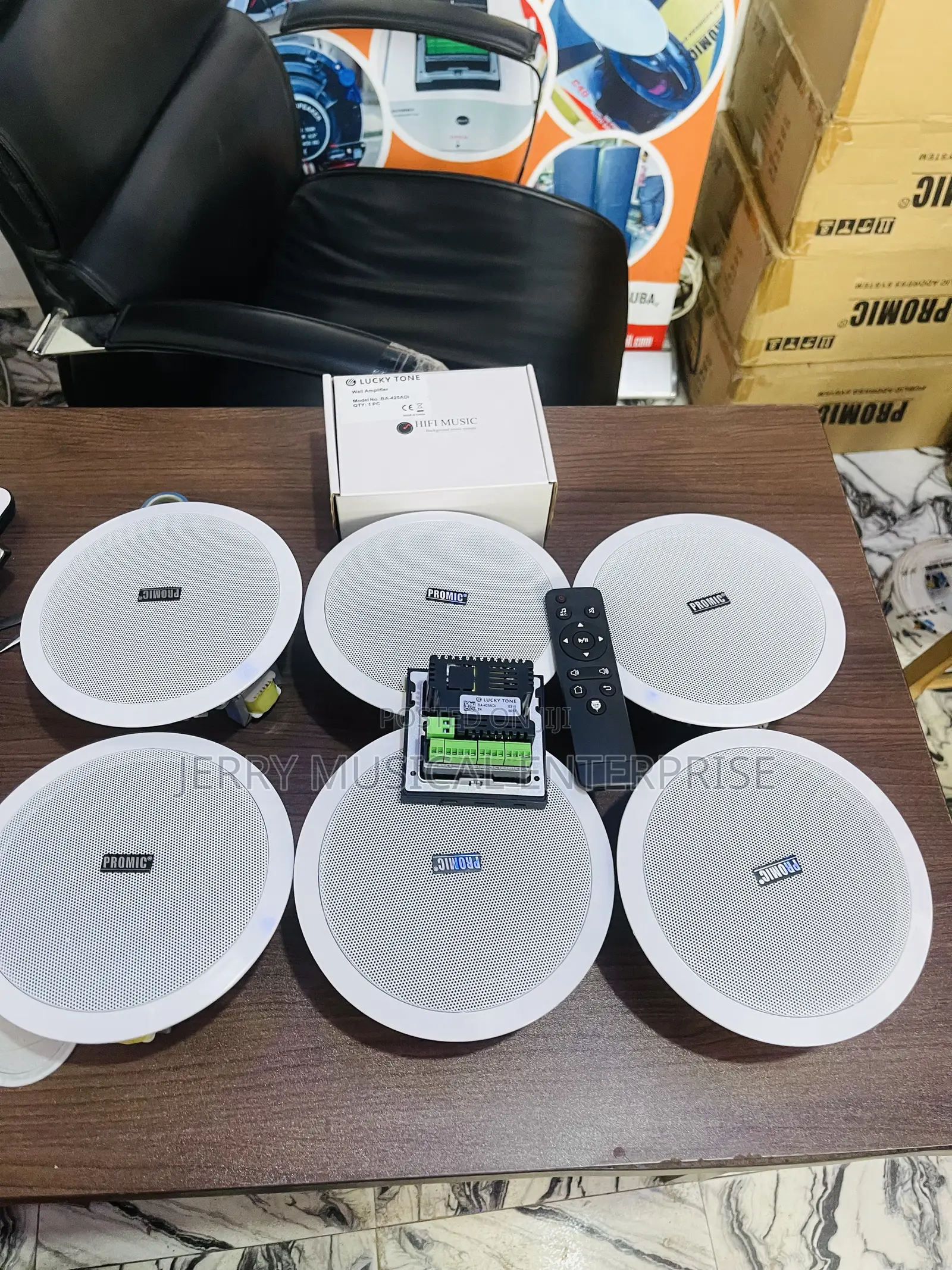6in1 With 4inches Wi-Fi in Wall Amplifier