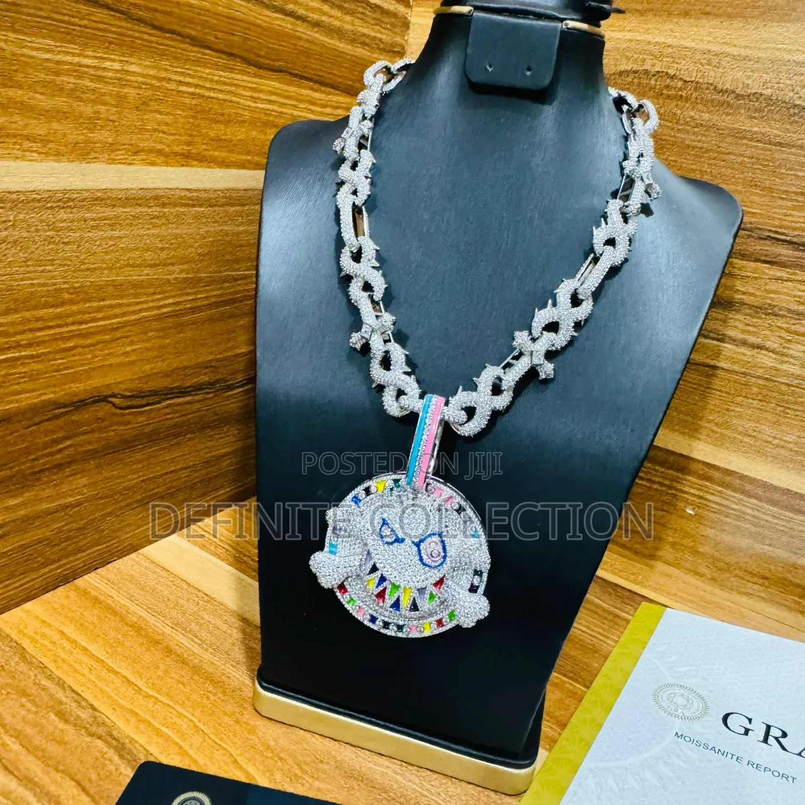 Moisanite Ice Cuban Necklace
