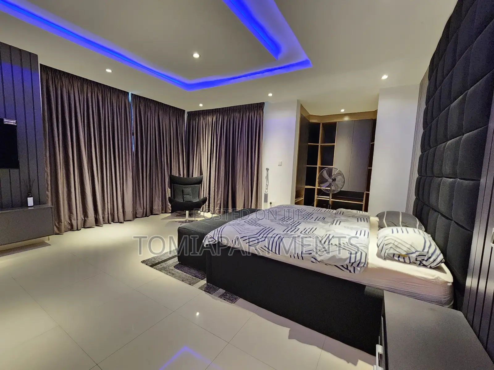 3 Bedroom Shortlet Penthouse With Balcony Snooker in Ikate