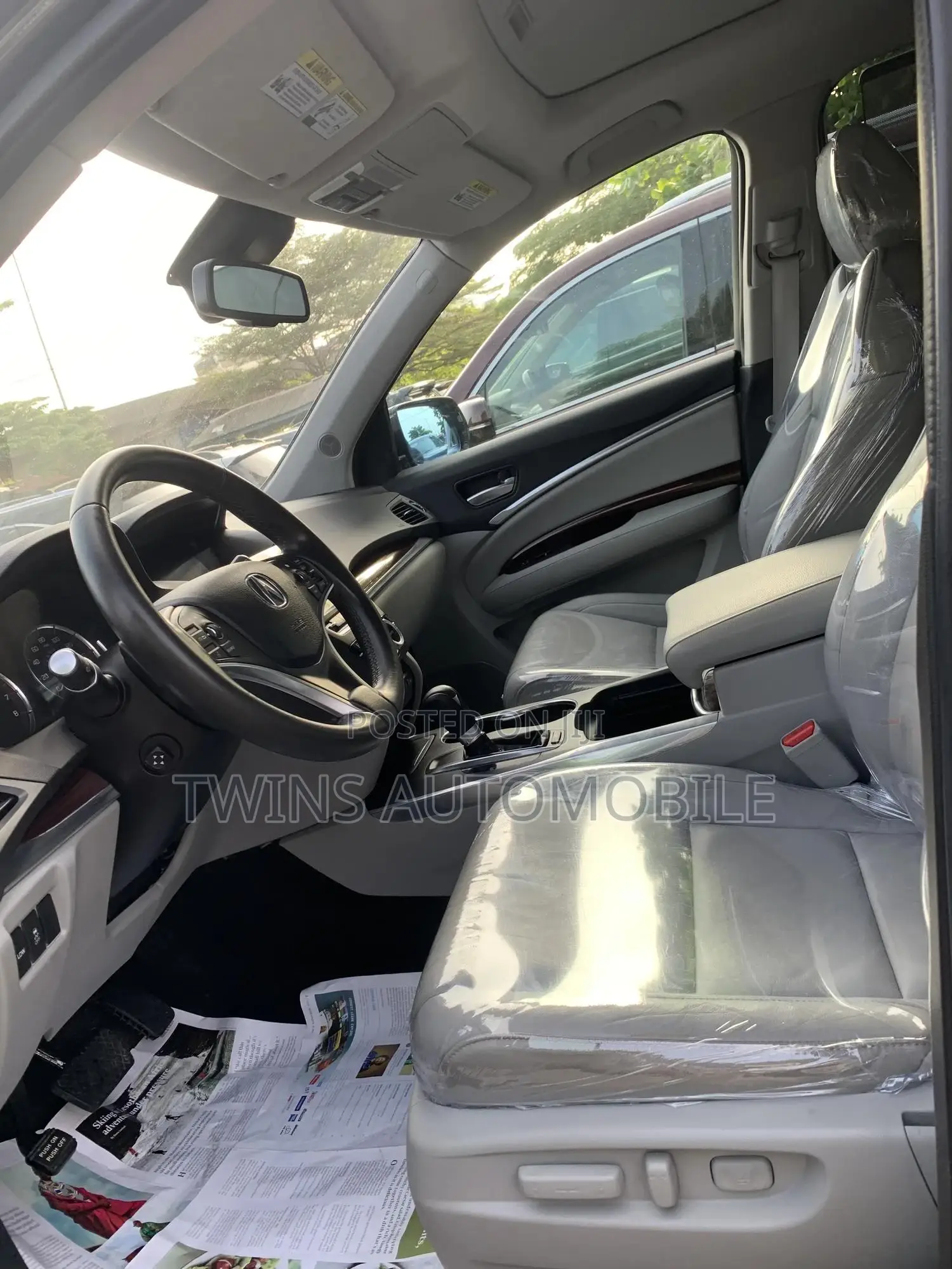 Acura MDX Advance and Entertainment Packages 4dr SUV (3.5L 6cyl 6A) 2015 Gray