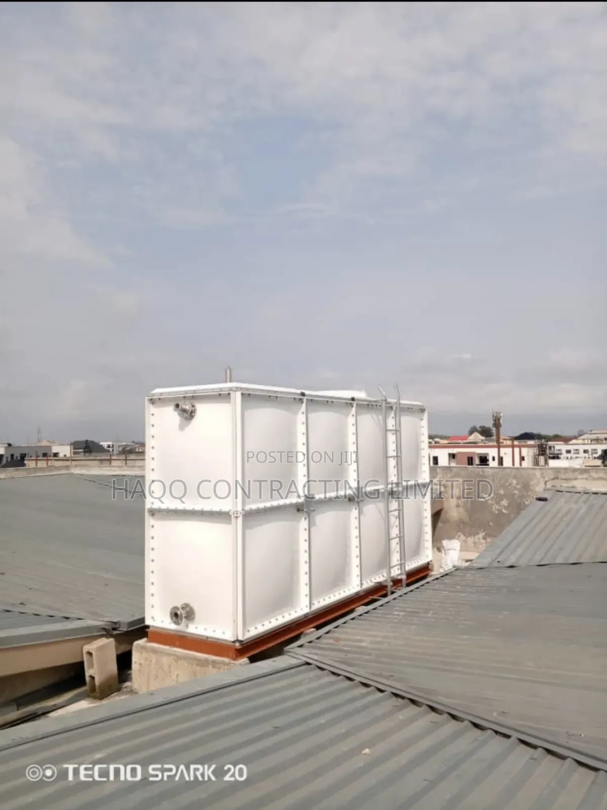 GRP Fibreglass Panel Water Tank Service
