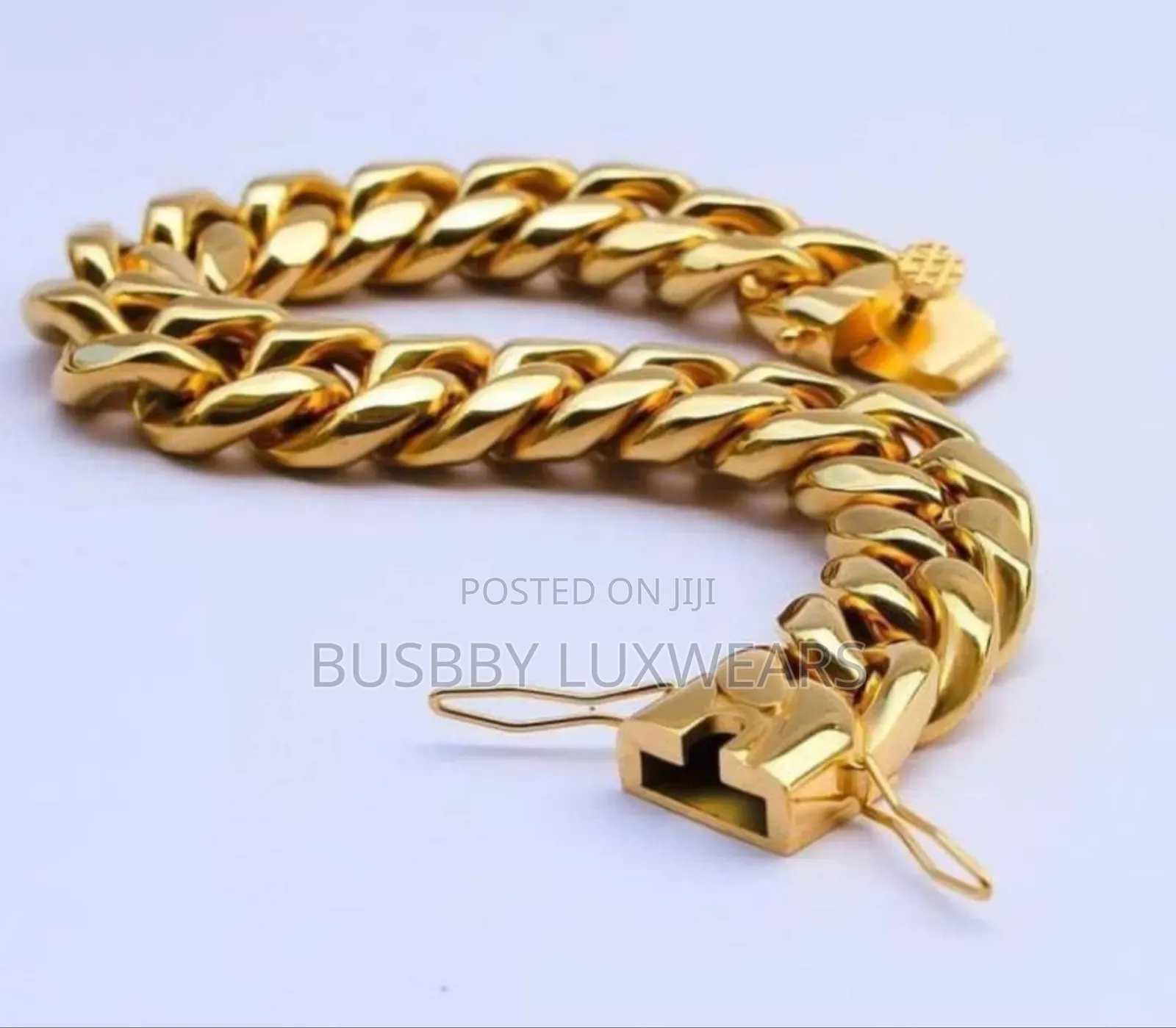 Gold Plated Non Tarnishing Cuban Neckpiece