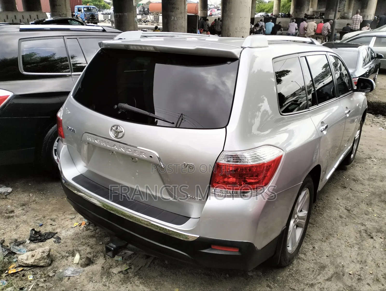 Toyota Highlander Limited 3.5l 4WD 2013 Silver