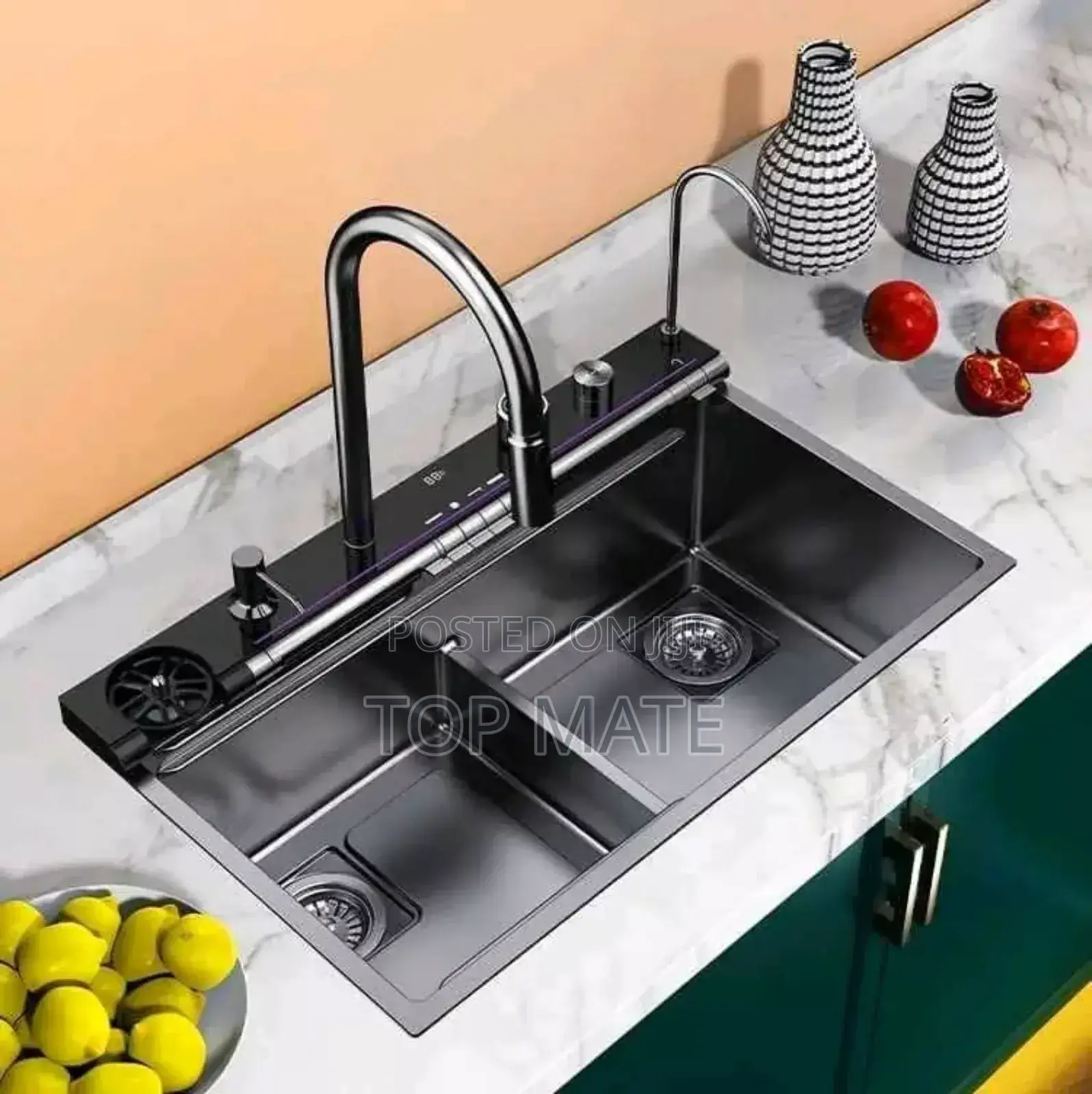 7 Buttons Piano Handmade Sink 0034