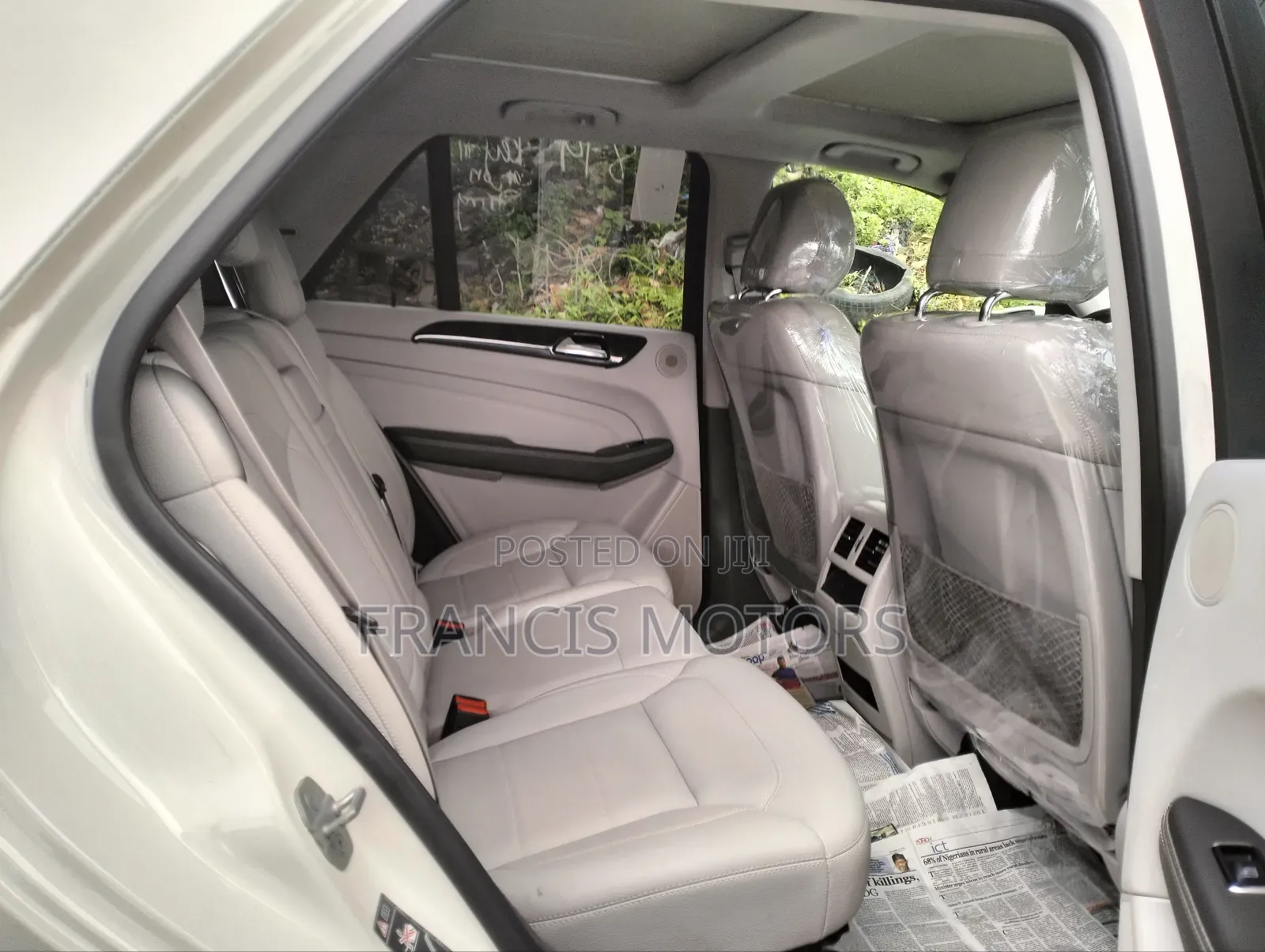 Mercedes-Benz M Class 2015 White