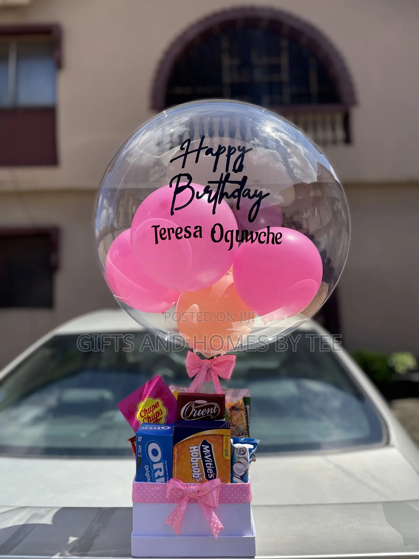 Very Beautiful Balloon Treats Box