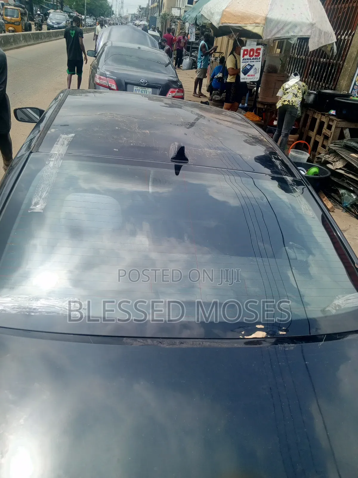 Back Windscreen Sonata 2012