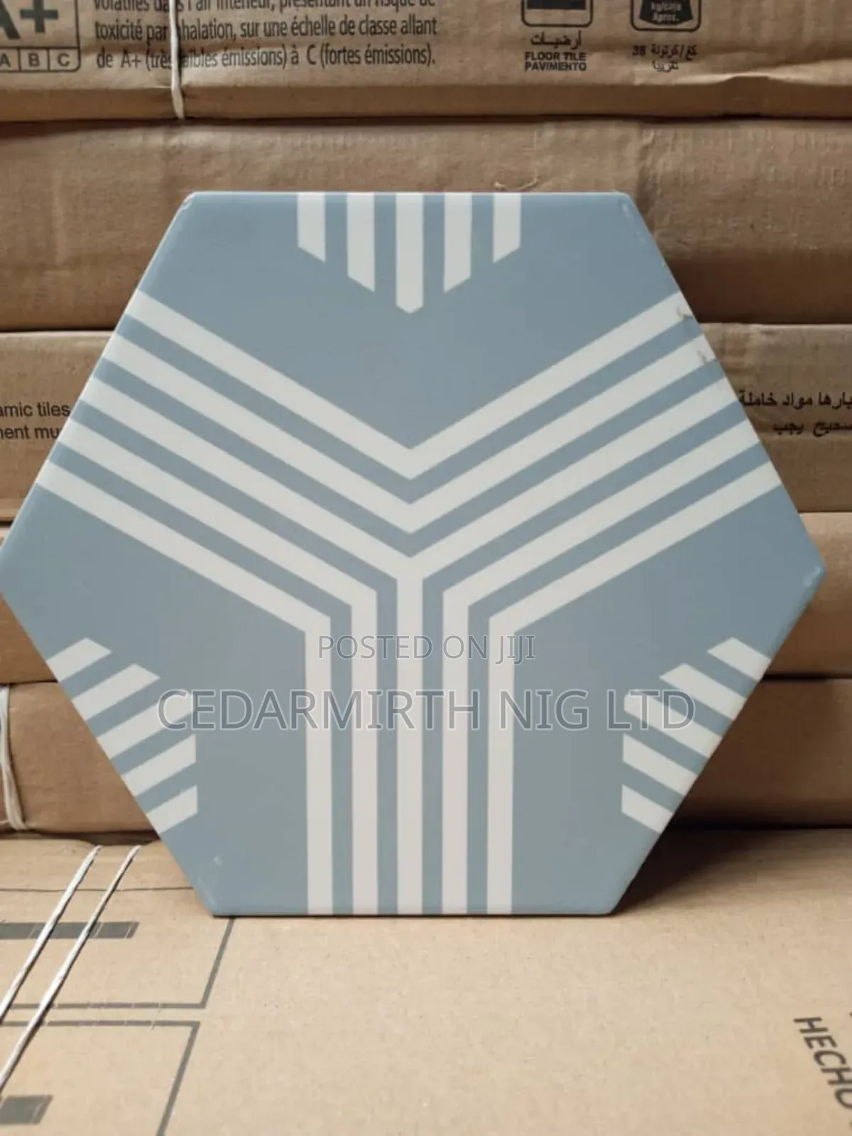 Wall Floor Tile Hexagon 24 Design