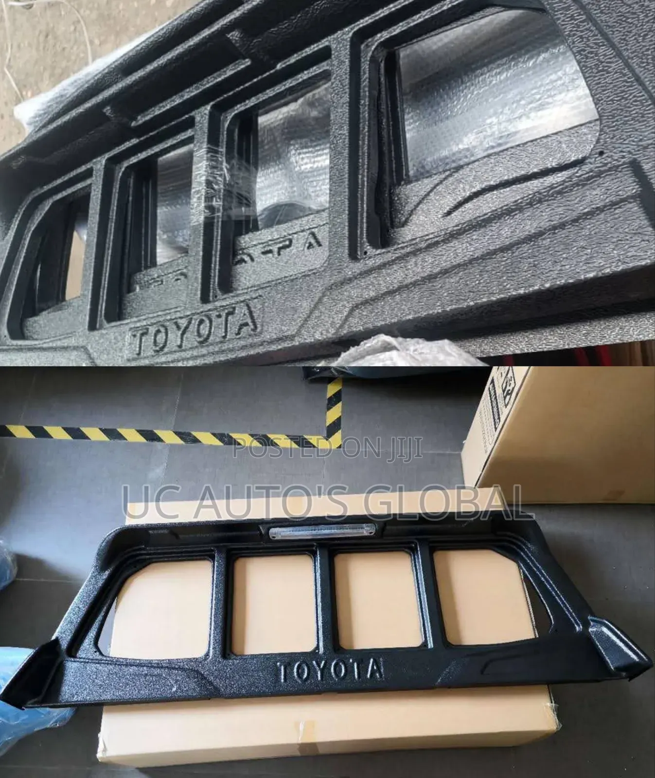 Bootcover Spoiler/Decoration Plate for Hilux