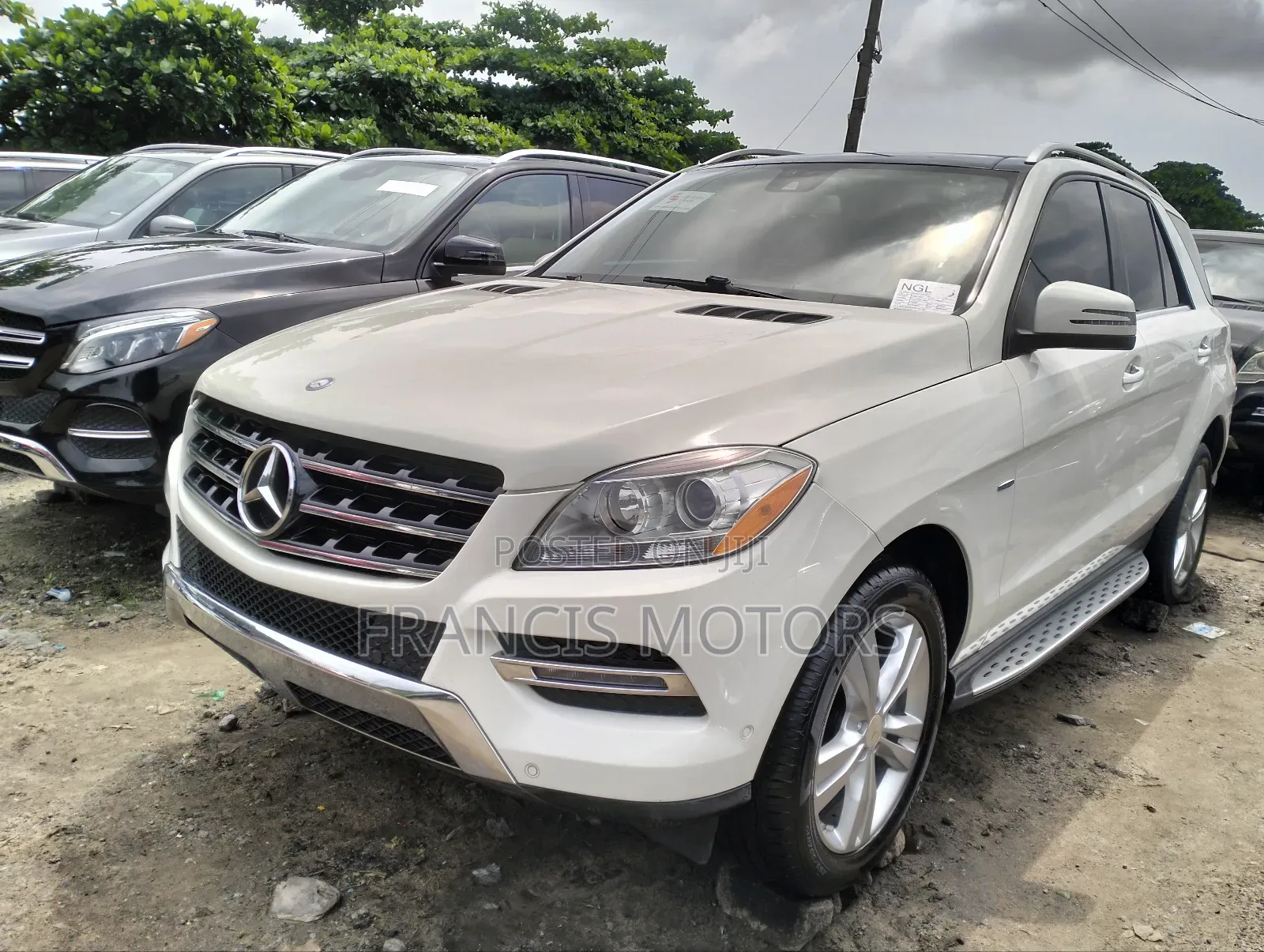 Mercedes-Benz M Class ML 350 4Matic 2013 White