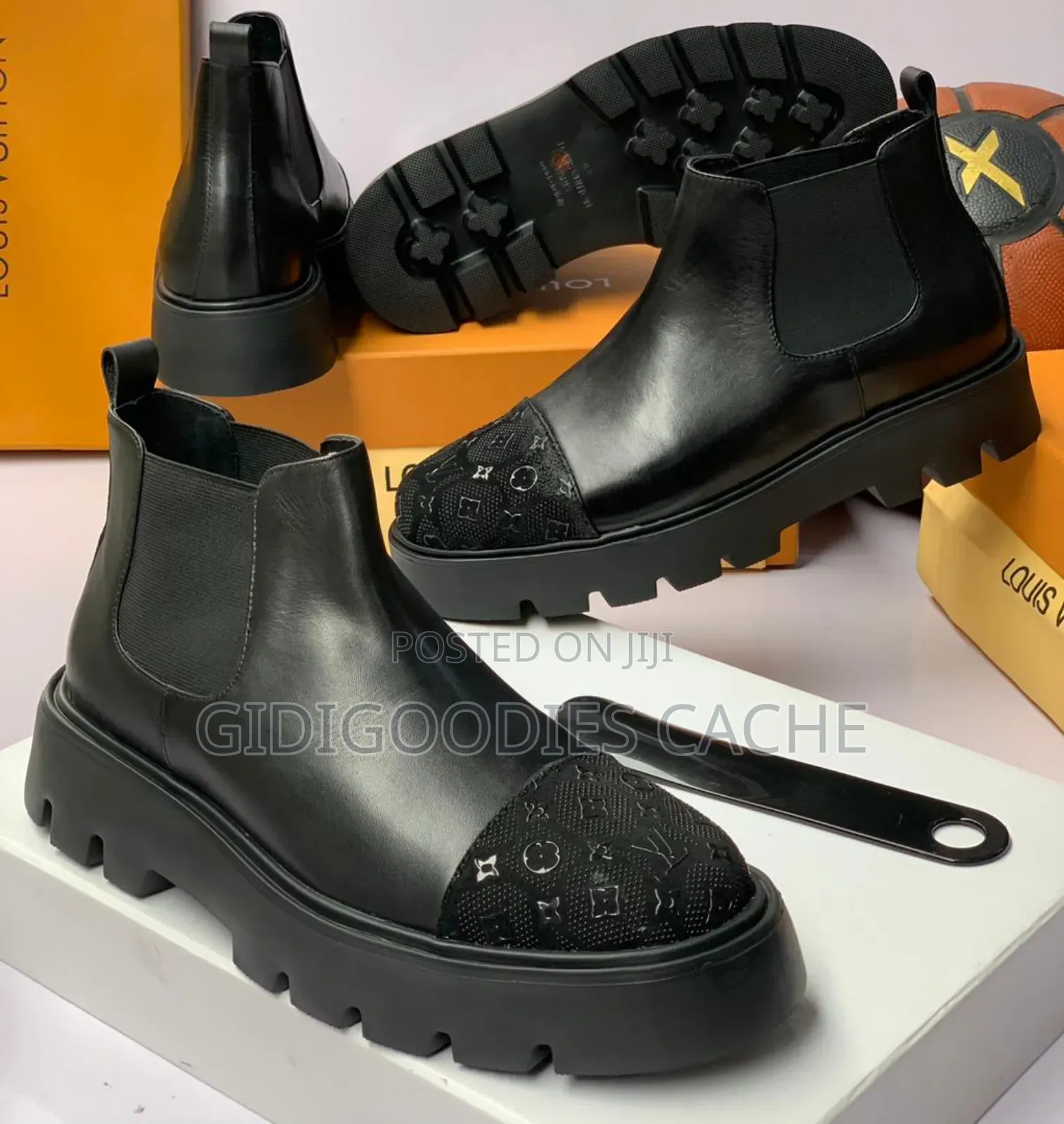 Louis Vuitton Luxury Chelsea Boots