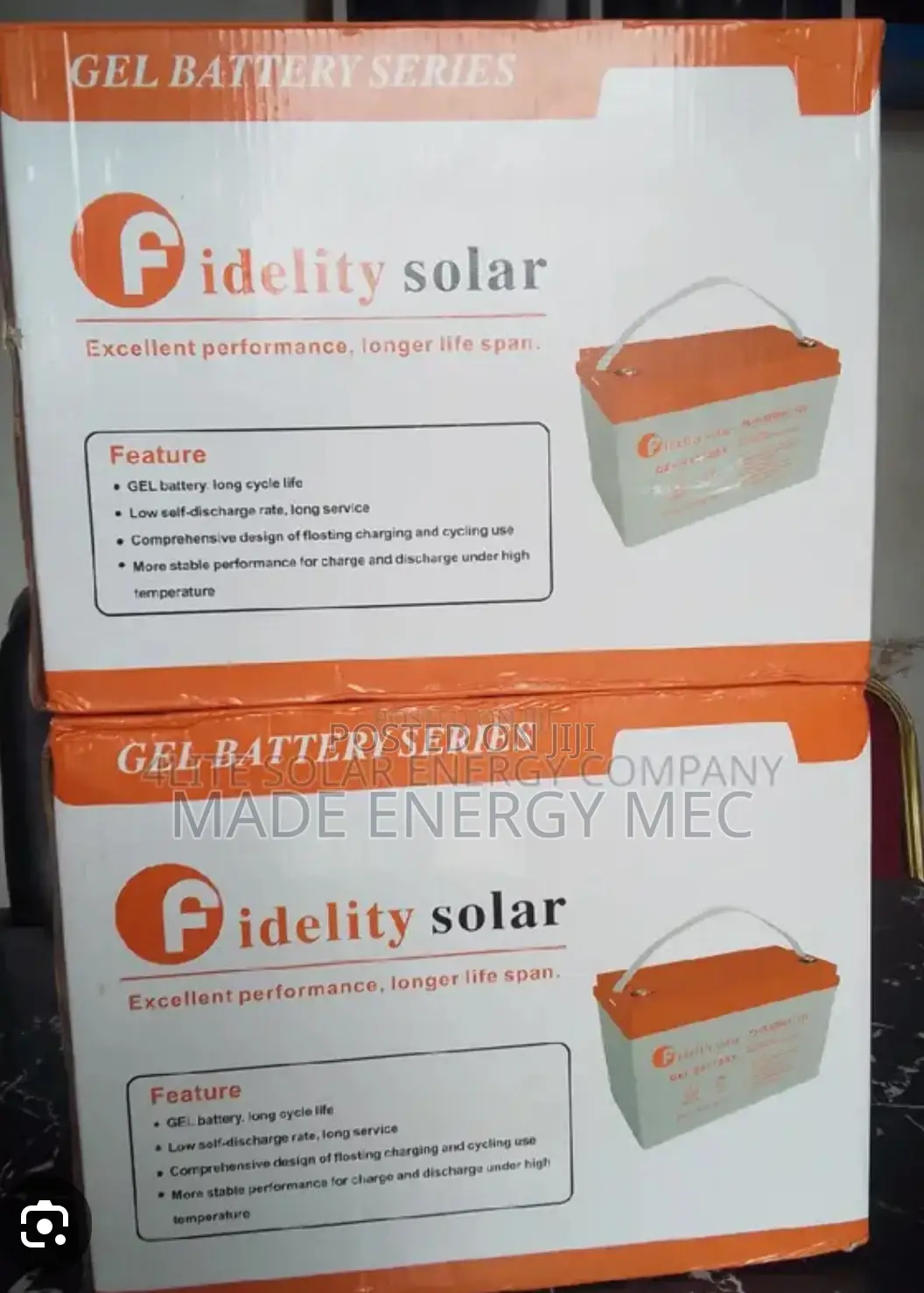 Fidelity Block Battery 220ah