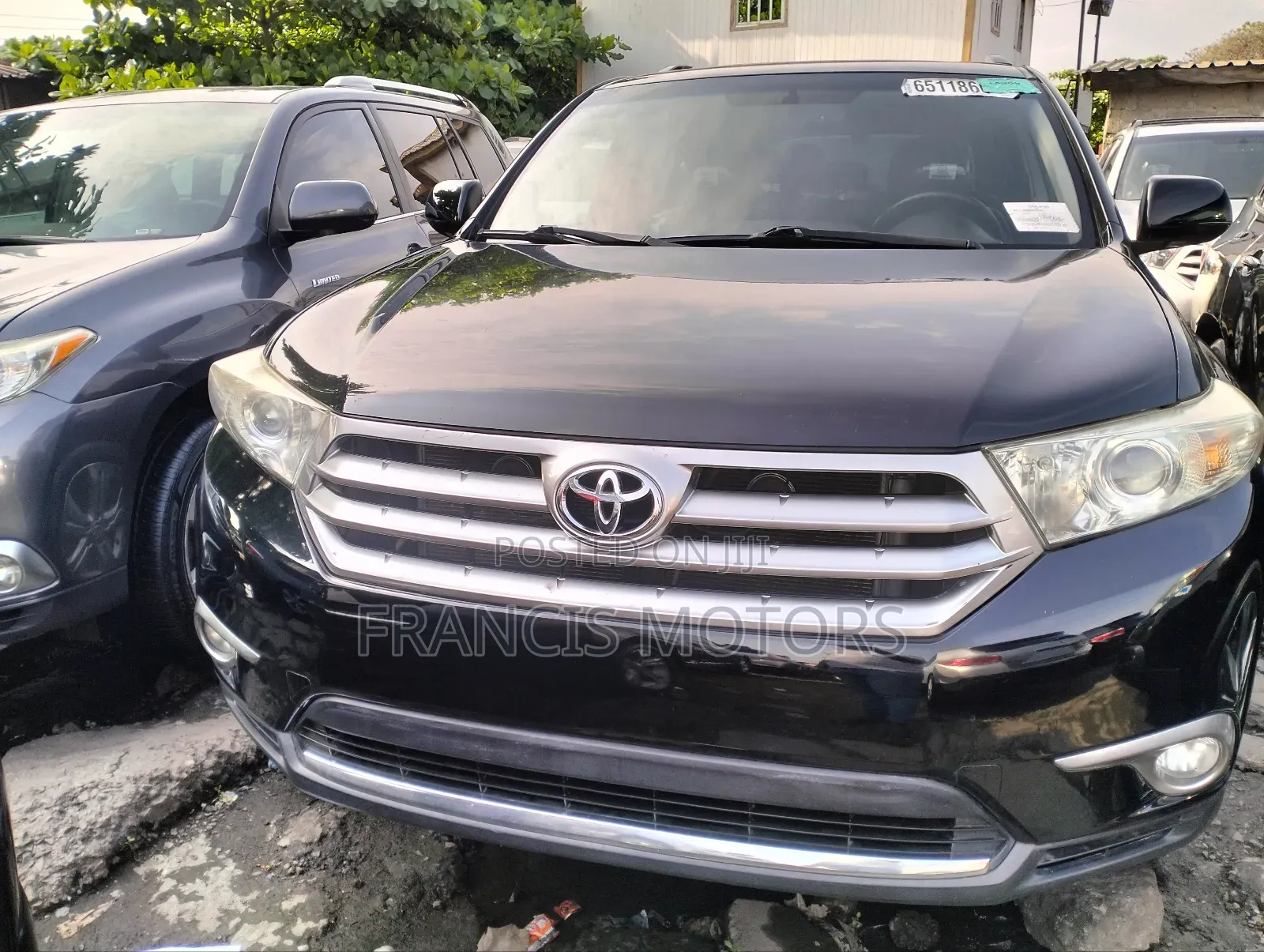 Toyota Highlander 3.5L 4WD 2013 Black