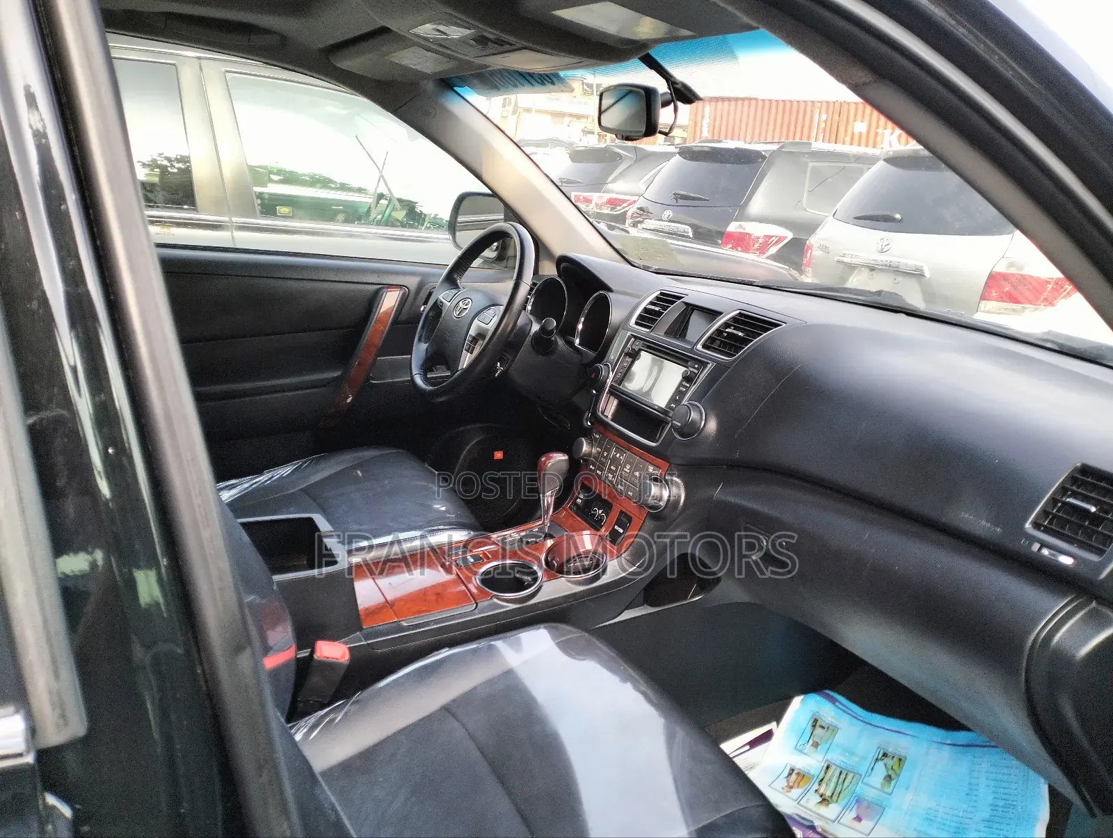 Toyota Highlander 3.5L 4WD 2013 Black