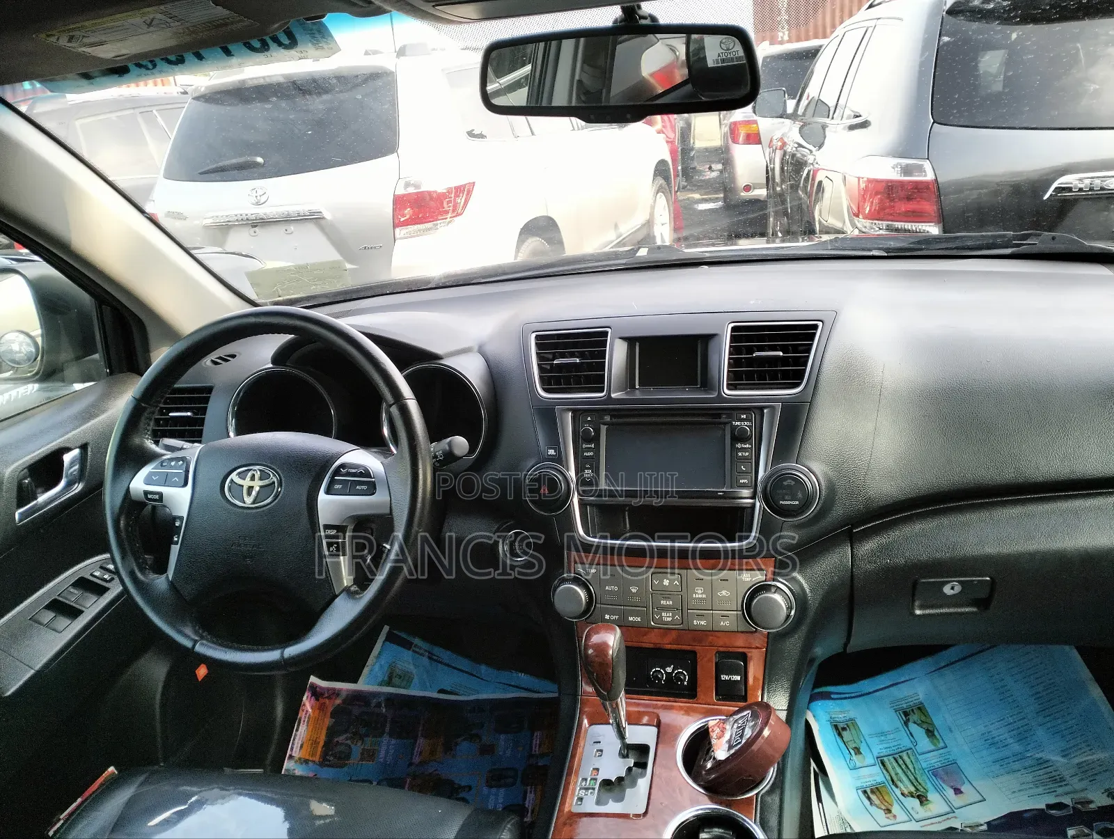 Toyota Highlander 3.5L 4WD 2013 Black