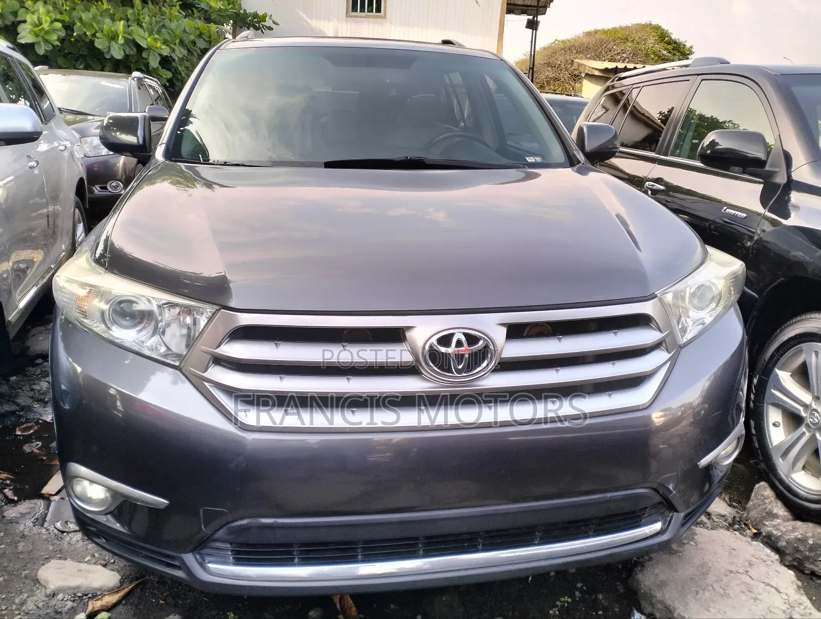 Toyota Highlander Limited 3.5l 4WD 2013 Gray