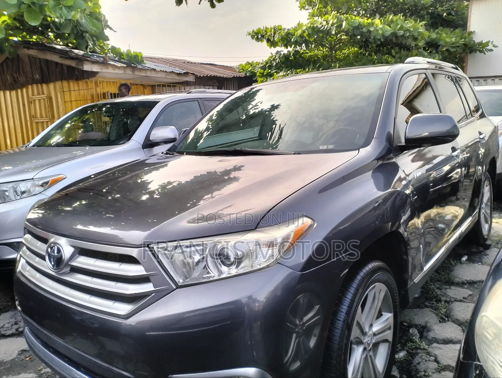 Toyota Highlander Limited 3.5l 4WD 2013 Gray