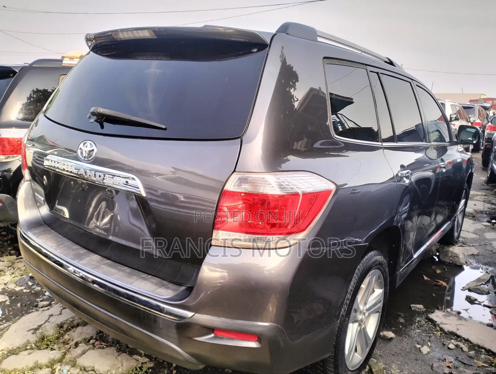 Toyota Highlander Limited 3.5l 4WD 2013 Gray