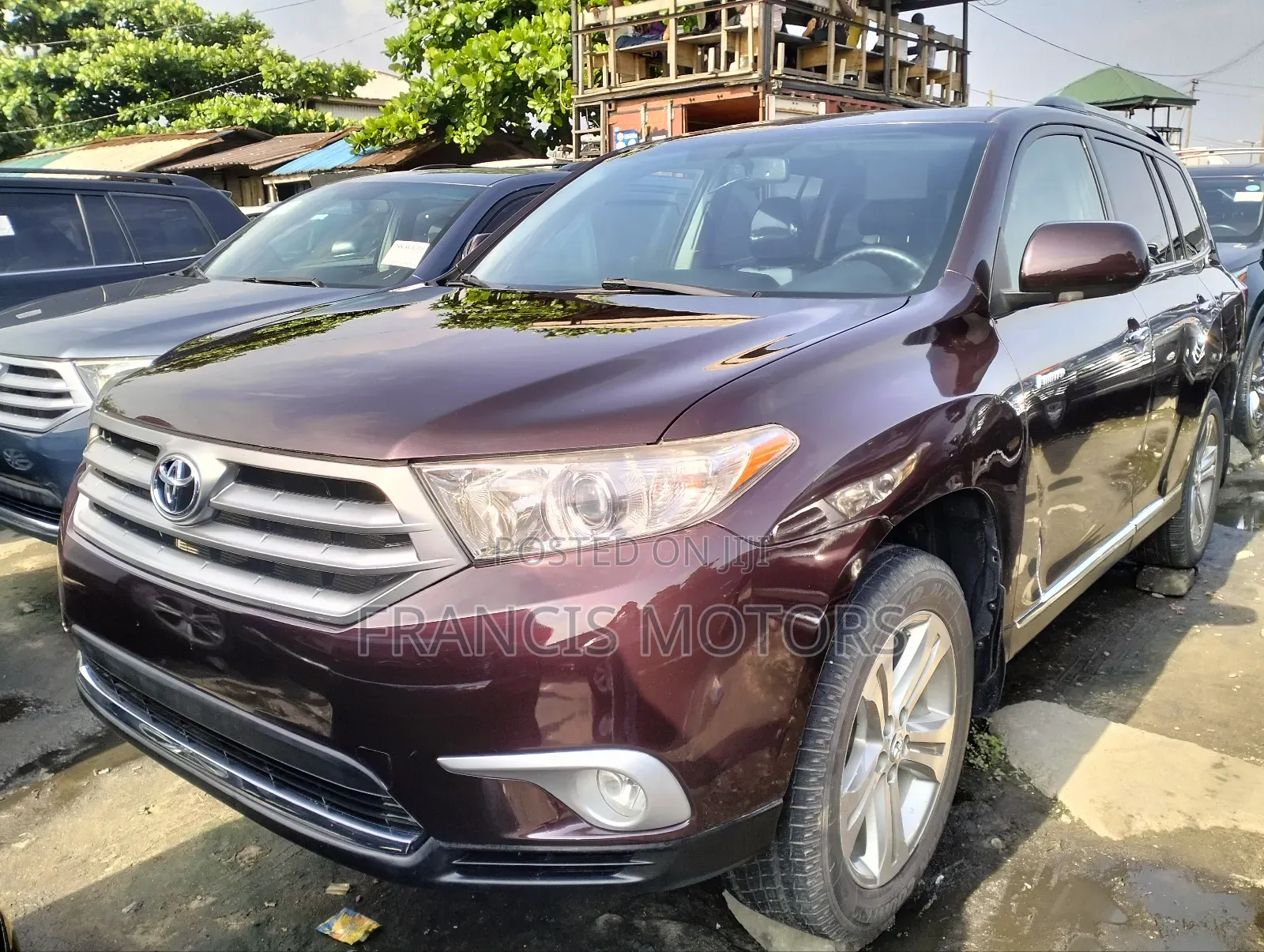 Toyota Highlander 2012 Burgundy